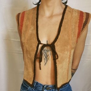 Vintage western vest